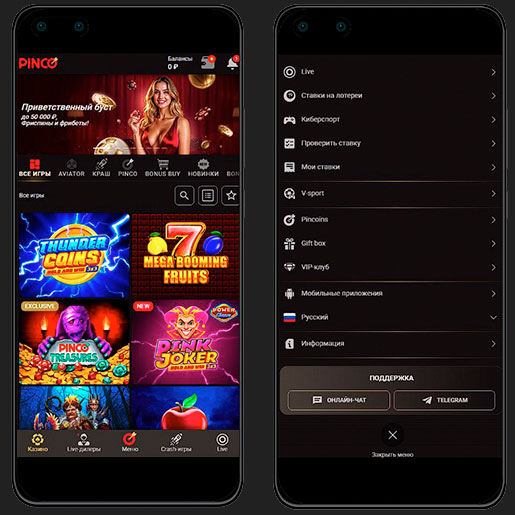 Интерфейс приложения